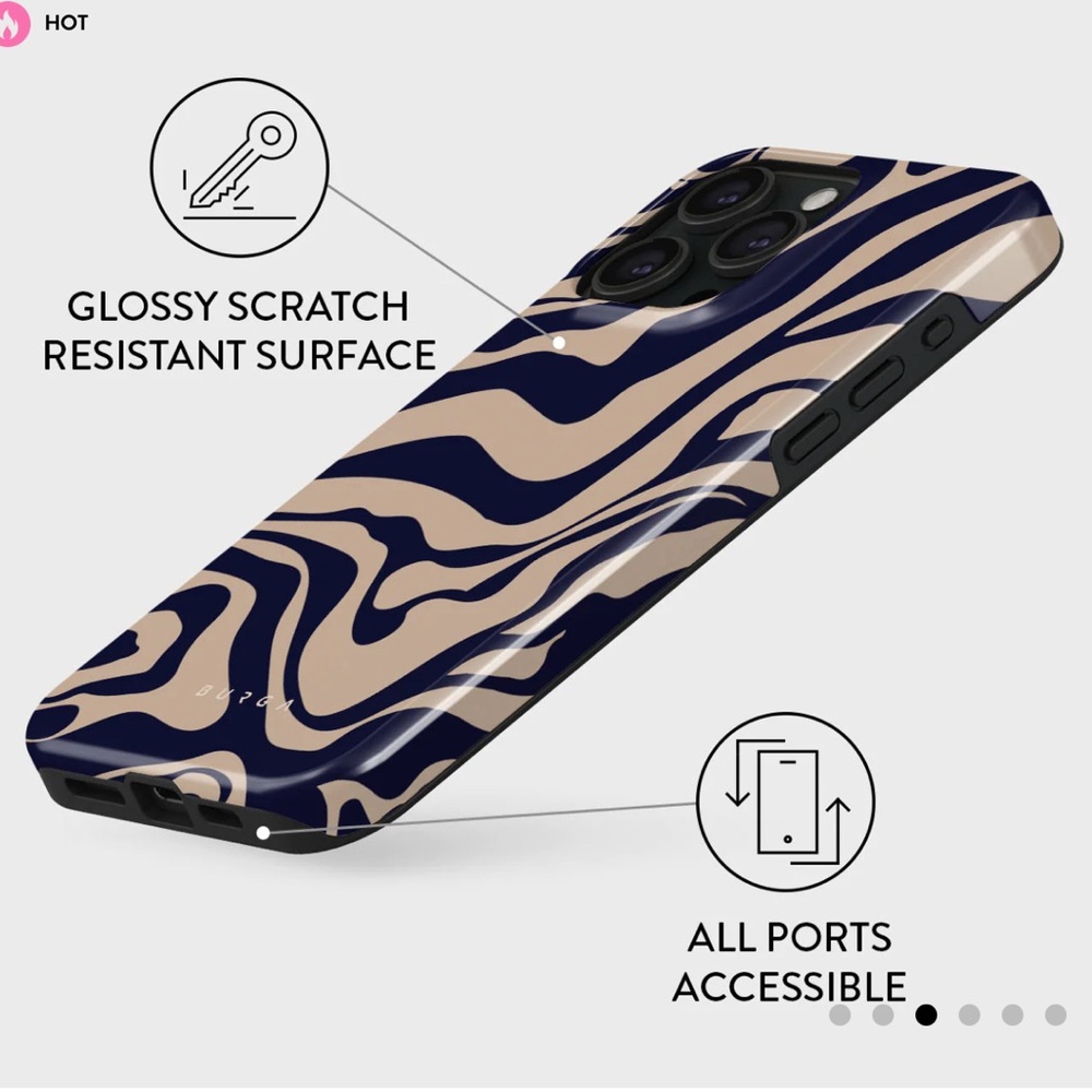 🤍BURGA✨ Brand New iPhone 15 Pro Max Case